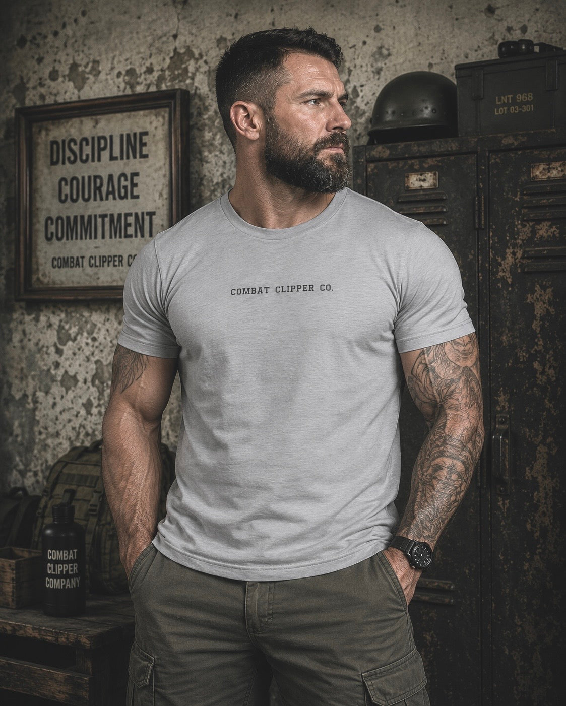 |CCC| T-Shirt - Black Logo