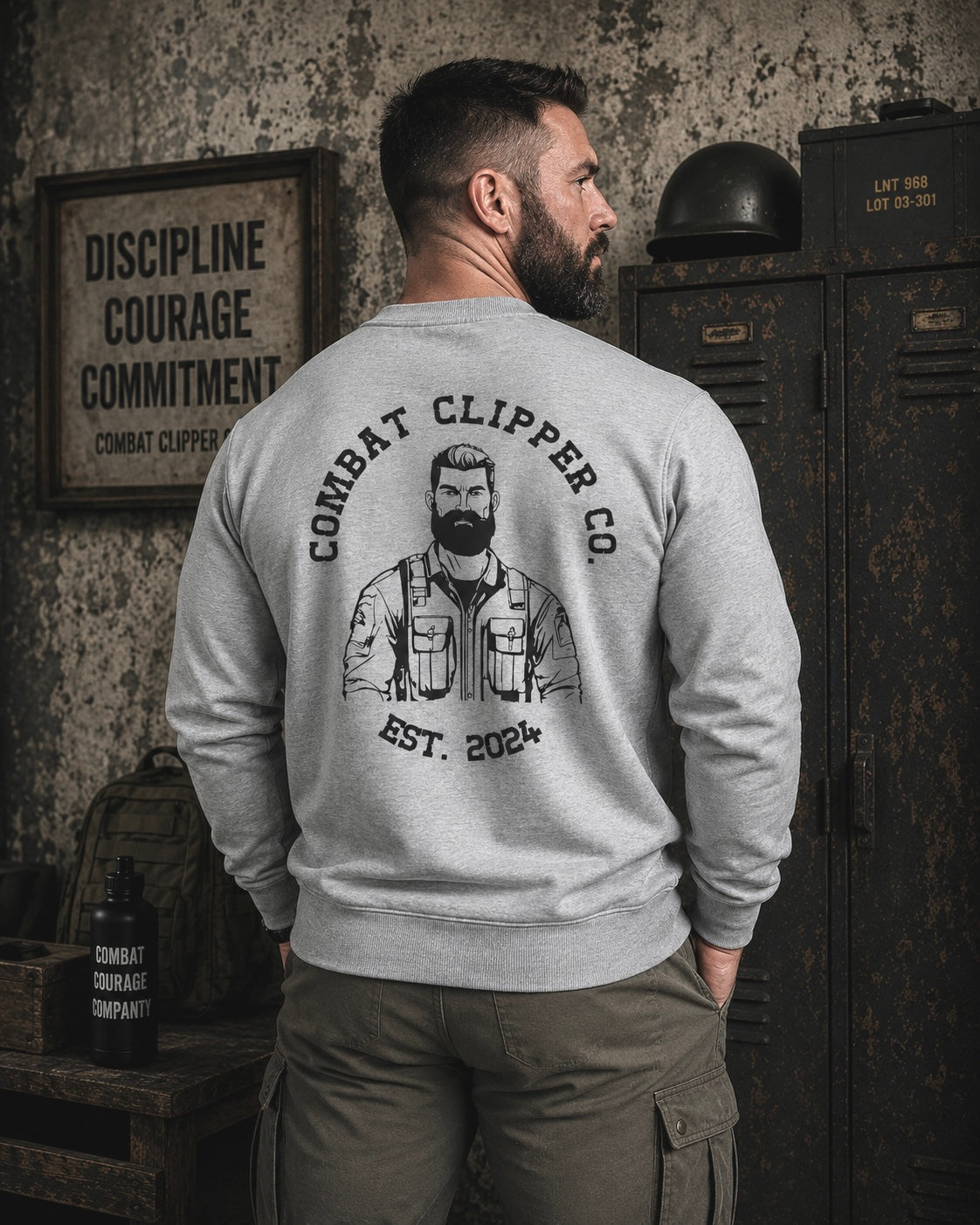 |CCC| Sweatshirt - Black Logo