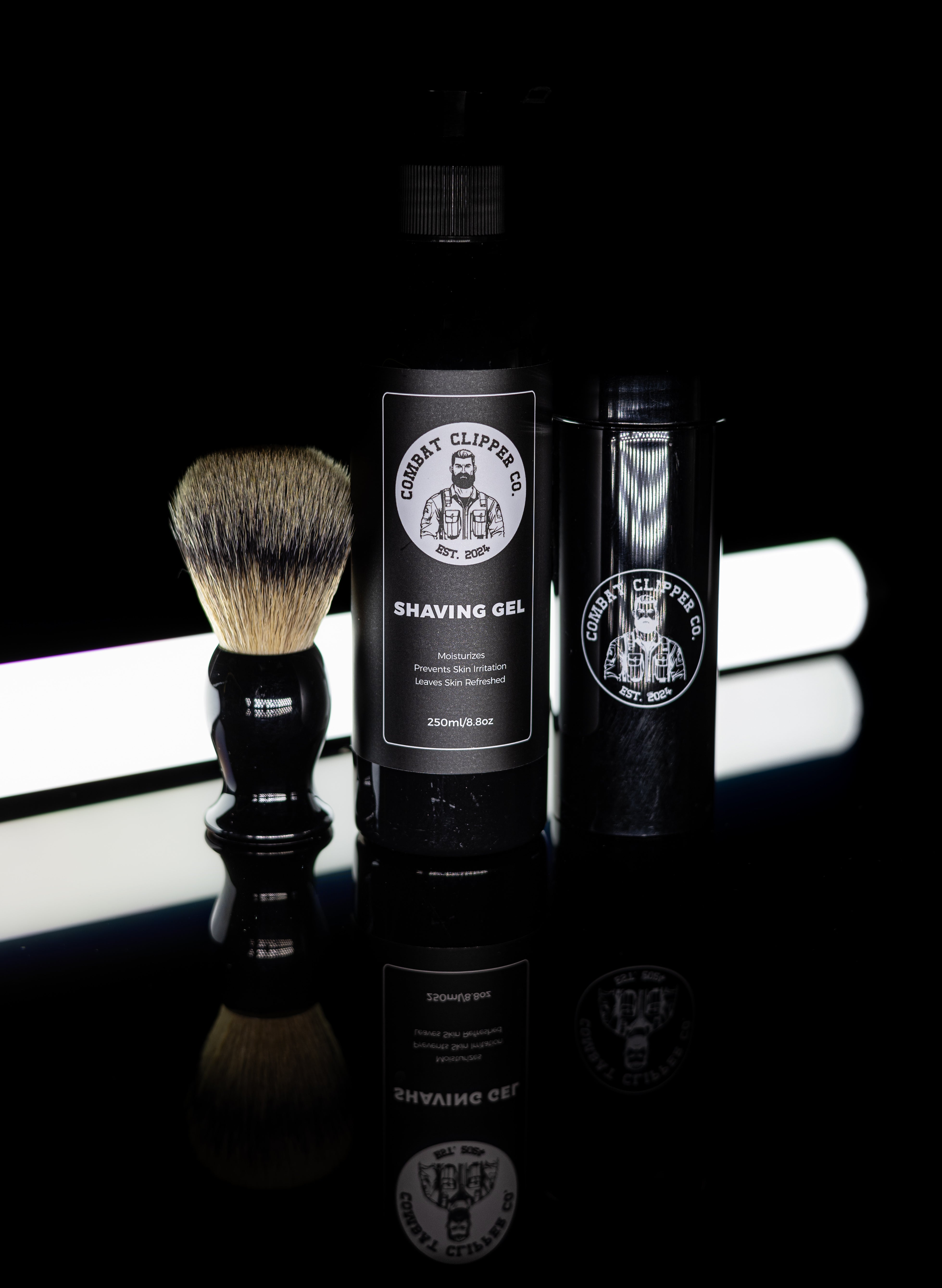 Durable | Shaving Brush & Tube Set