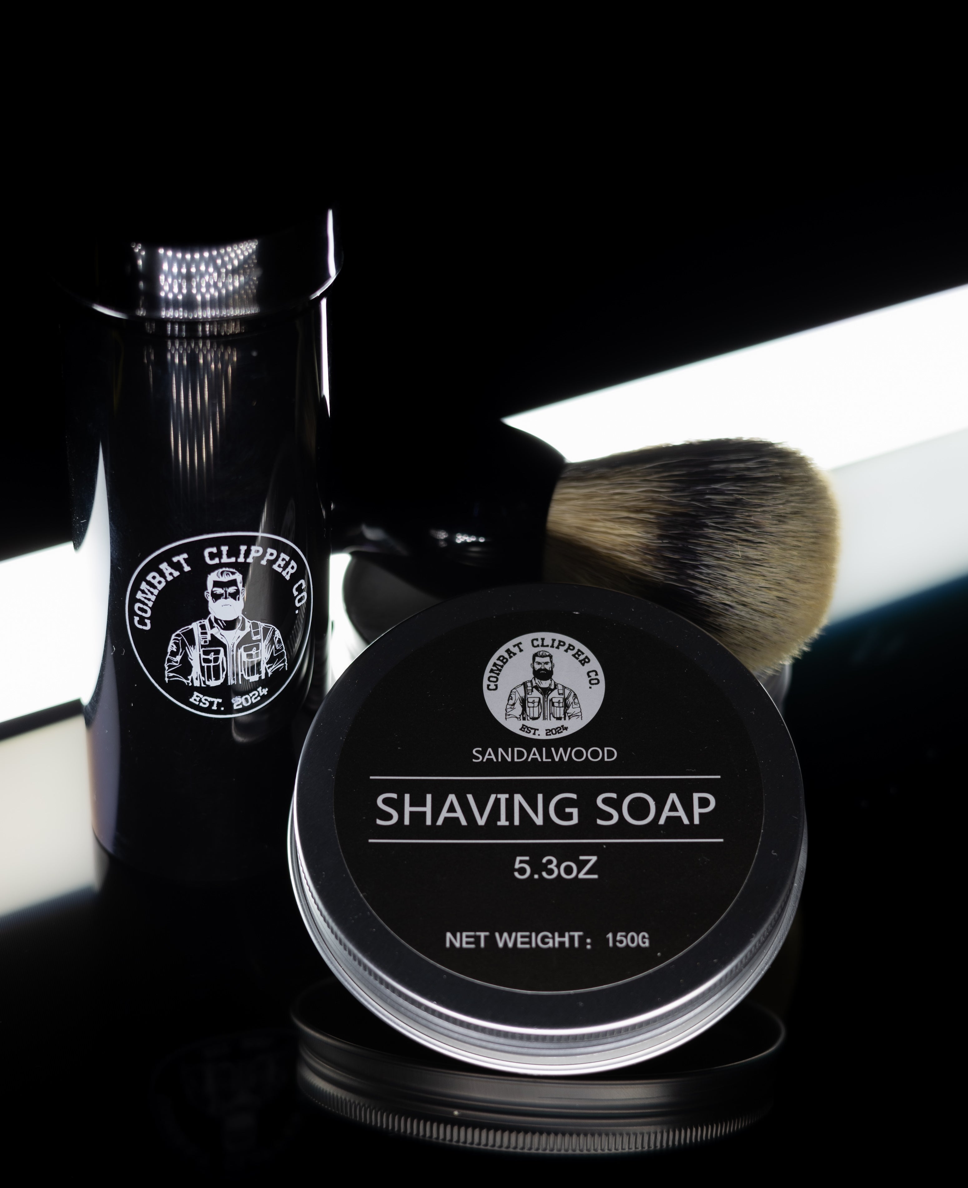 Durable | Shaving Brush & Tube Set