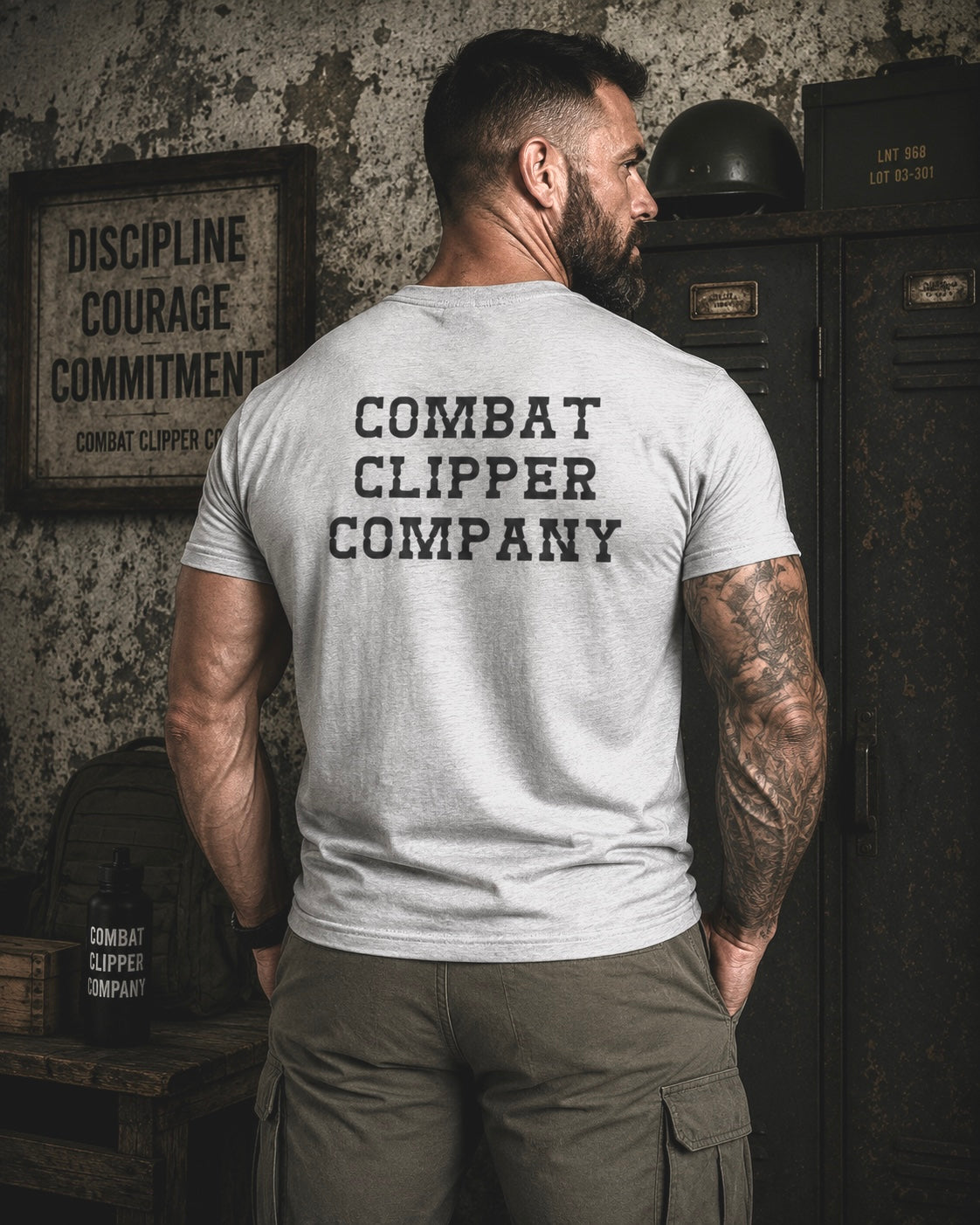 |CCC| T-Shirt - Black Writing