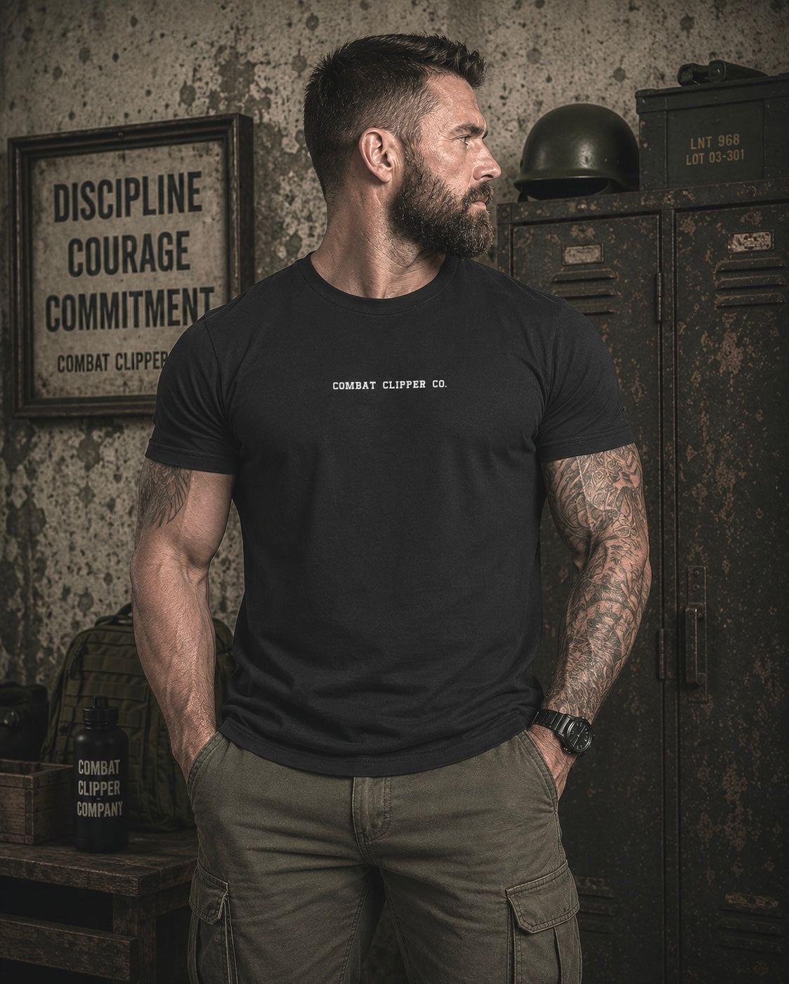 |CCC| T-Shirt - White Logo